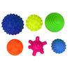 Set de 6 Pelotas sensoriales con texturas