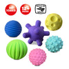Set de 6 Pelotas sensoriales con texturas